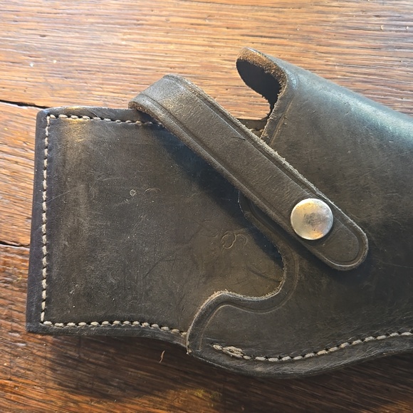 Black Leather Holster - Picture 3 of 6